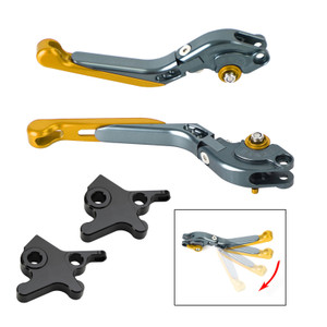 2016-2018 Piaggio MP3 300 350 Adjustable Clutch Brake Lever Gold Generic