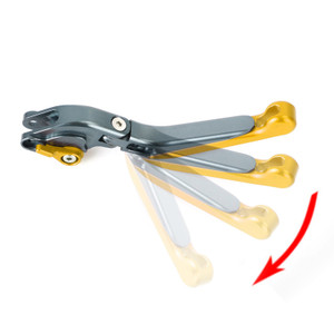 2016-2018 Piaggio MP3 300 350 Adjustable Clutch Brake Lever Gold Generic