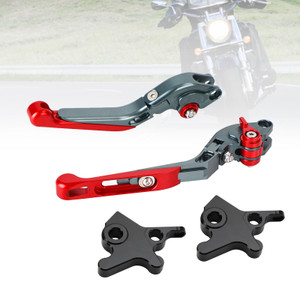 2016-2018 Piaggio MP3 300 350 Adjustable Clutch Brake Lever Red Generic
