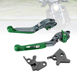 2005-2014 YAMAHA YBR125 Adjustable Clutch Brake Lever Green Generic