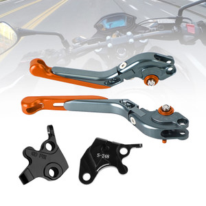 2008-2011 YAMAHA YZF R125 Adjustable Clutch Brake Lever Orange Generic
