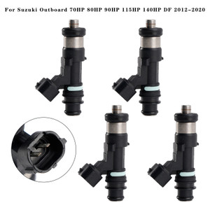 Suzuki Outboard 70 80 90 115 140 HP DF EAT314 4Pcs Fuel Injector 15710-82K50 Generic