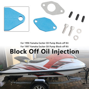 1998-2005 Yamaha XL 1200 SUV Exciter Oil Pump Block-off Kit Oil Injection Pump Generic
