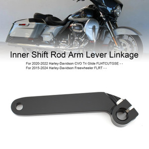 1984-2019 Road King FLH FLT FLRT Inner Shift Rod Arm Lever Linkage 1602-0868 Black Generic