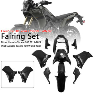 2019-2024 Yamaha Tenere 700 Bodywork Fairing Injection Unpainted Generic
