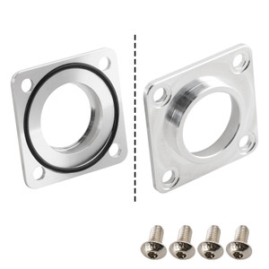 Simson S51, S70, S53, S83, SR50, SR80, KR51/2 CNC Aluminum Sealing Cap With O-Ring Silver Generic
