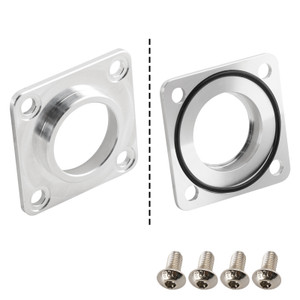 Simson S51, S70, S53, S83, SR50, SR80, KR51/2 CNC Aluminum Sealing Cap With O-Ring Silver Generic