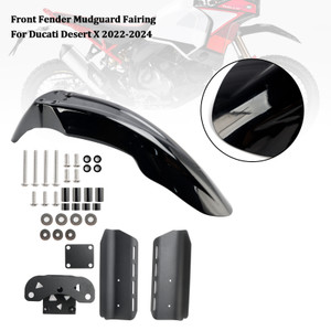 2022-2024 Ducati Desert X Front Fender Mudguard Fairing Cowl Black Generic
