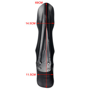 2022-2024 Ducati Desert X Front Fender Mudguard Fairing Cowl Black Generic