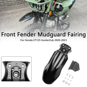2020-2023 Honda CT125 Hunter Cub Front Fender Mudguard Fairing Black Generic