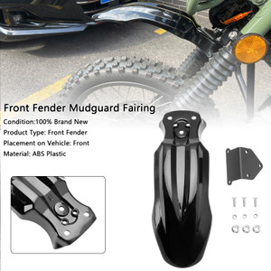2020-2023 Honda CT125 Hunter Cub Front Fender Mudguard Fairing Black Generic