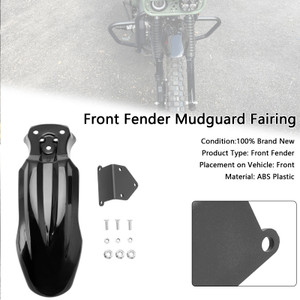 2020-2023 Honda CT125 Hunter Cub Front Fender Mudguard Fairing Black Generic