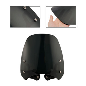 Bonneville Bobber Windshield WindScreen Black Generic