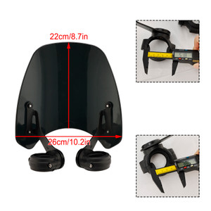 Bonneville Bobber Windshield WindScreen Black Generic