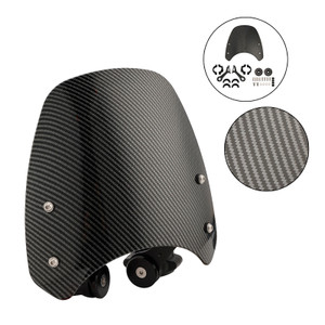 Bonneville Bobber Windshield WindScreen Carbon Generic