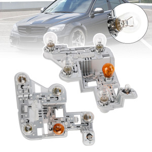 2007-2010 Mercedes W204 C Class Light+Right Tail Lamp Bulb Holder with Bulbs Generic