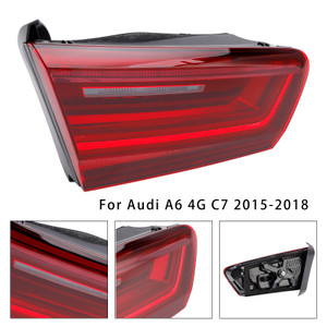 2015-2018 Audi A6 4G C7 Left Rear Tail Light Inner 4G5945093E Generic