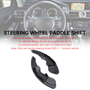 2011-2017 NX200t NX300 Left & Right Steering Wheel Paddle Shift Set Generic