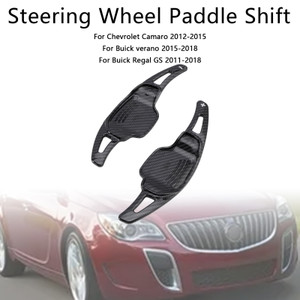 2012-2015 Chevrolet Camaro Carbon Look Steering Wheel Paddle Shifter Extension Covers Generic