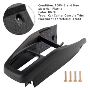 1999-2005 VW Golf Jetta LHD Car Center Console Trim 1J1863201D Black Generic