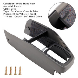 1999-2005 VW Golf Jetta LHD Car Center Console Trim 1J1863201D Gray Generic