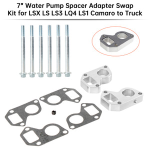 1998-2002 LSX LS LS3 LQ4 LS1 Camaro to Truck 7" Water Pump Spacer Adapter Swap Kit Generic