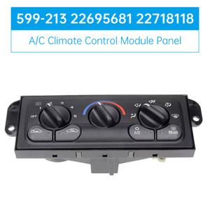 1997-1999 Oldsmobile Achieva Cutlass A/C Climate Control Module Panel 599-213 22695681 22718118 Generic