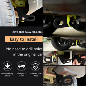 2019-2023 Jimni Suzuki Jimny JB64W JB74 2PCS Rear Left & Right Trailer Hitch Generic