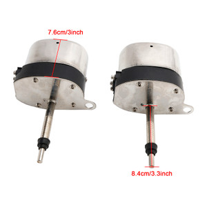 Ford Pair of Stainless Windshield Wiper Motor Hot Street Rod 558SS S6558 Generic