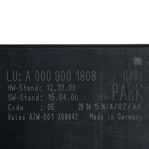 2015-2017 Mercedes-Benz C-CLASS GLC-CLASS S-CLASS Control Unit Parking Aid Control Module 0009001808 Generic
