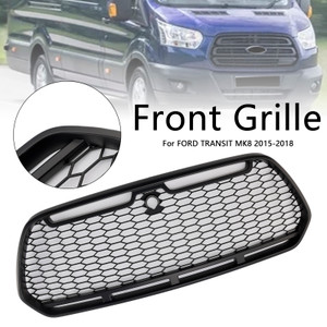 2015-2018 FORD TRANSIT MK8 Front Bumper Grille Matte Black Generic