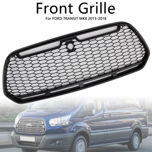 2015-2018 FORD TRANSIT MK8 Front Bumper Grille Matte Black Generic