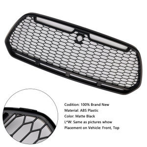 2015-2018 FORD TRANSIT MK8 Front Bumper Grille Matte Black Generic