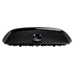 2012-2015 Jaguar XF Front Bumper Grille Without Letter Gloss Black Generic