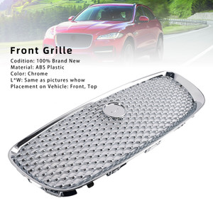 2016-2020 Jaguar F-PACE Front Bumper Grille Chrome Generic