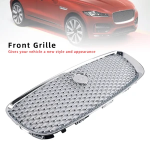 2016-2020 Jaguar F-PACE Front Bumper Grille Chrome Generic