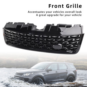 2014-2019 Discovery Sport Front Bumper Grille Without Letter Gloss Black Generic
