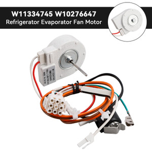 W11334745 W10276647 Refrigerator Evaporator Fan Motor for Maytag Amana IKEA