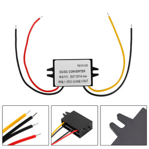 Waterproof DC-DC Boost Step-Up Converter 6V To 12V 1A Car Power Supply Module