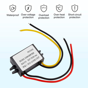 DC-DC Boost Step-Up Converter 6V To 12V 2A Car Power Supply Module Waterproof Generic
