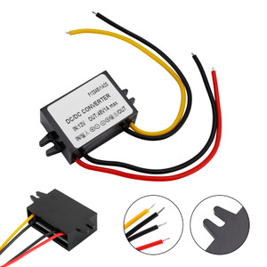 DC/DC Converter Regulator 12V Step Up to 48V 1A 48W Waterproof Generic