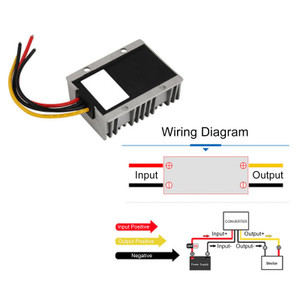 DC 18-36V Converter To DC 24V 20A Boost Buck Power Module Voltage Regulator