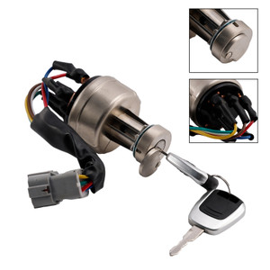 Hyundai Excavator R150 R220 R215 R225-7-9 Ignition Starter Switch With 2 Keys 21Q4-00090 Generic