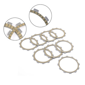 2006-2007 Suzuki GSXR600 GSXR750 K6/K7 Clutch Friction Plate Kit 21441-36F30 Generic