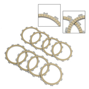 2001-2008 Suzuki RM125 K2/K3/K4/K5/K6/K7/K8 Clutch Friction Plate Kit Generic