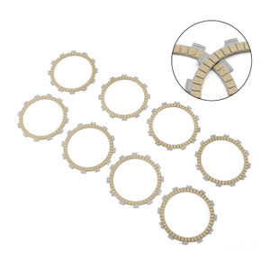 2001-2008 Suzuki RM125 K2/K3/K4/K5/K6/K7/K8 Clutch Friction Plate Kit Generic