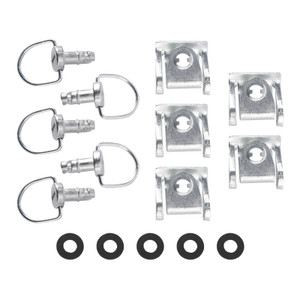 5x Fairing Panel Quick Release Fastener Bolt Quarter Turn Fasteners Bolts 14mm