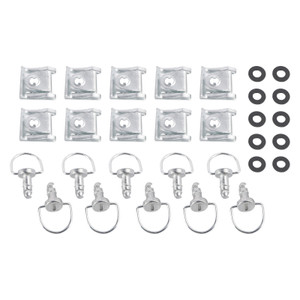 10x Fairing Panel Quick Release Fastener Bolt Quarter Turn Fasteners Bolts 14mm