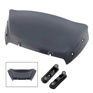 2023-2024 Touring Street Glide CVO 117 121 9" Windshield with Bracket Smoke Generic