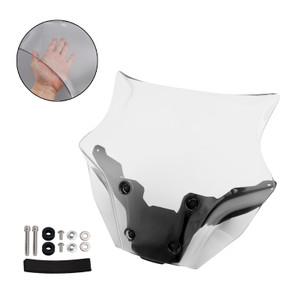 2024-2025 YAMAHA MT-09/SP Windshield WindScreen + Bracket Clear Generic